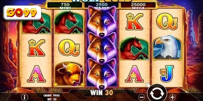 Các tính năng thường gặp trong Wolf Gold Jackpot